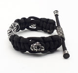 Paracord skull bracelet