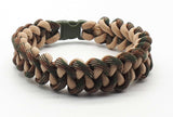 Paracord bracelet with buckle