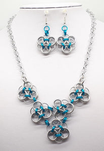 Helm flower chain mail set