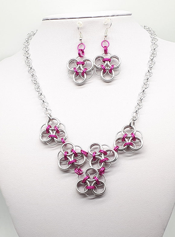 Helm flower chain mail set