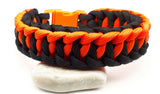 Paracord bracelet with buckle