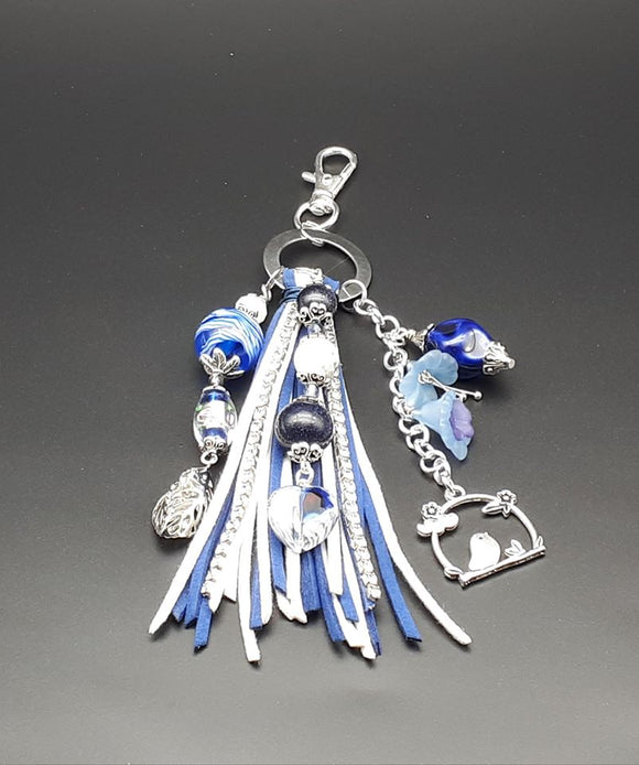 Blue Bag/ purse charm